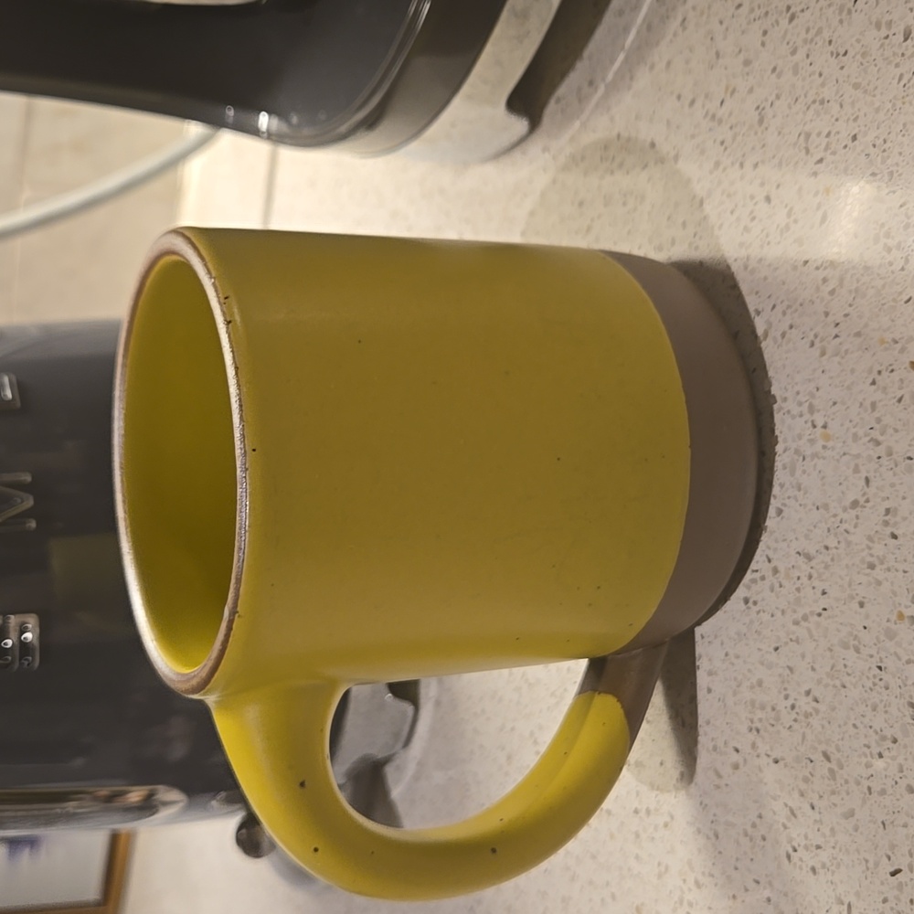 East Fork Pottery The Big Mug, Yuzu Color, Limited Edition, Rare, Handmade USA